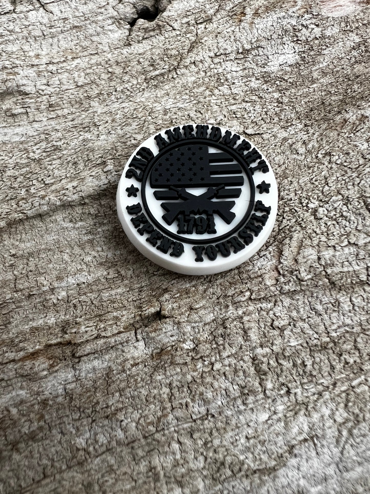 2nd Amendment Croc Charms