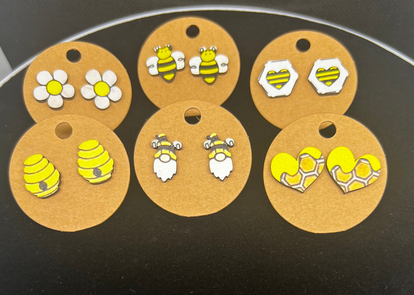 Spring Bee Stud Earrings