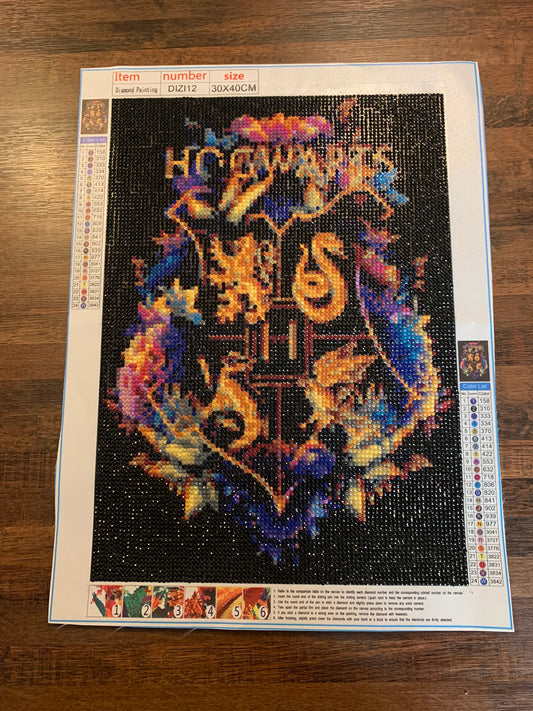 Hogwarts Emblem 5D Diamond Painting