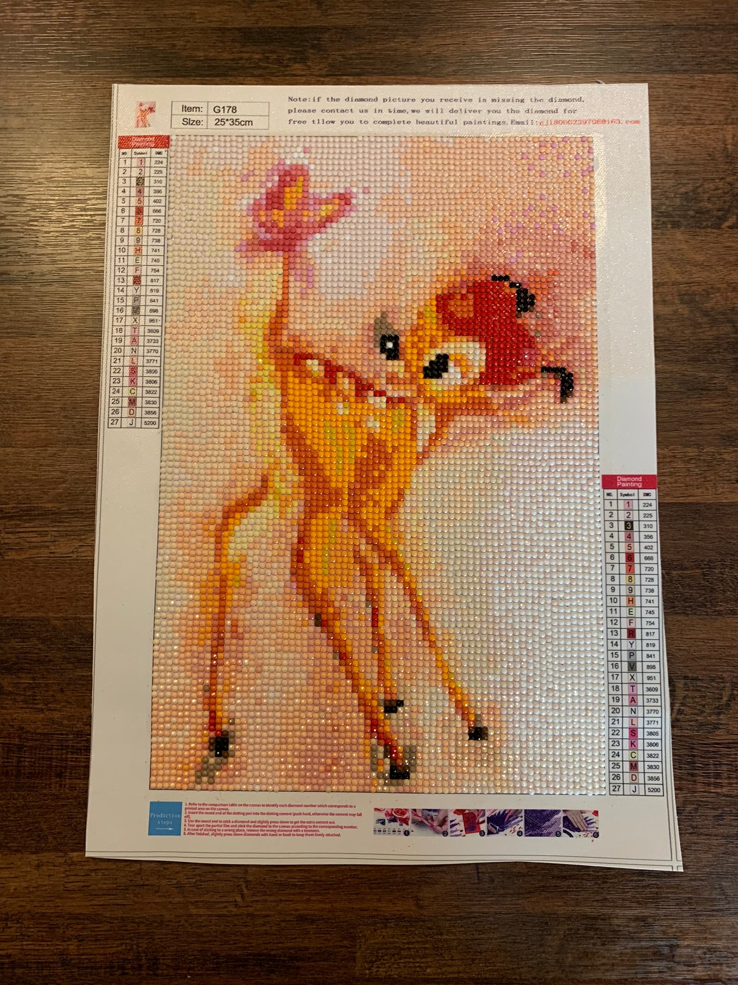 Bambi 5D Diamond Painting (completed)