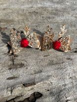 Christmas Antler Bows