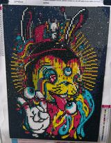 Acid Rabbit 5D Diamond Painting (completed)