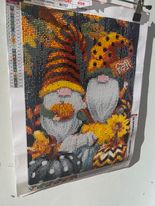 Fall Gnome 5D Diamond Painting (completed)