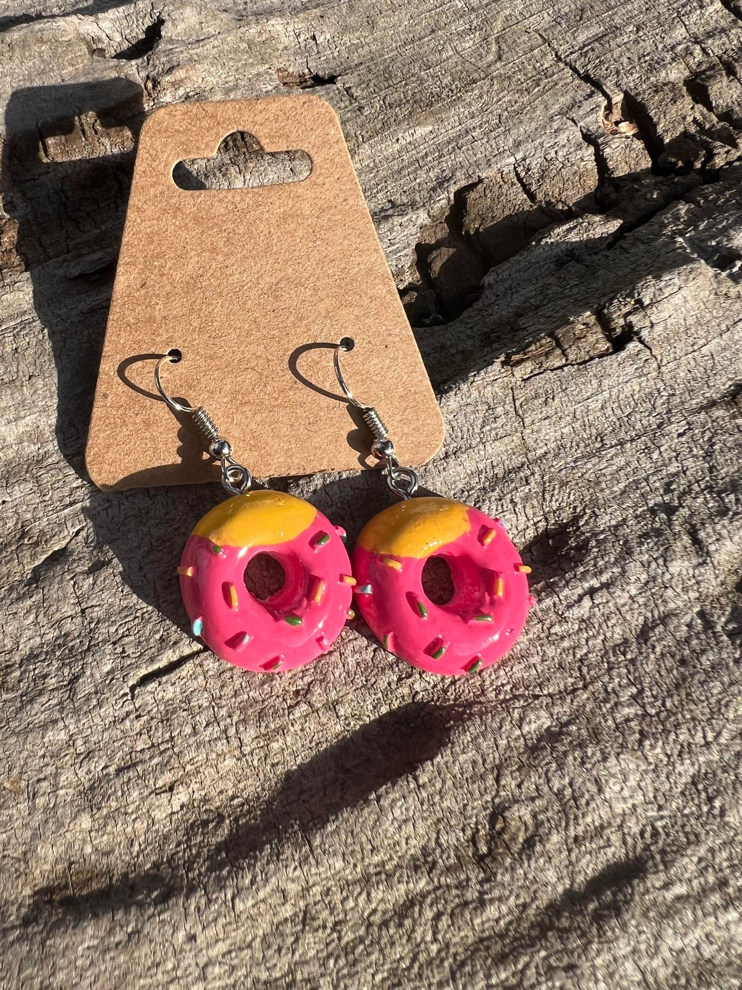 Donut Dangly Earrings