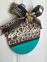 Welcome It's a Zoo in Here Door Hanger