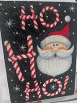 Ho Ho Ho Santa  5D Diamond Painting (completed)