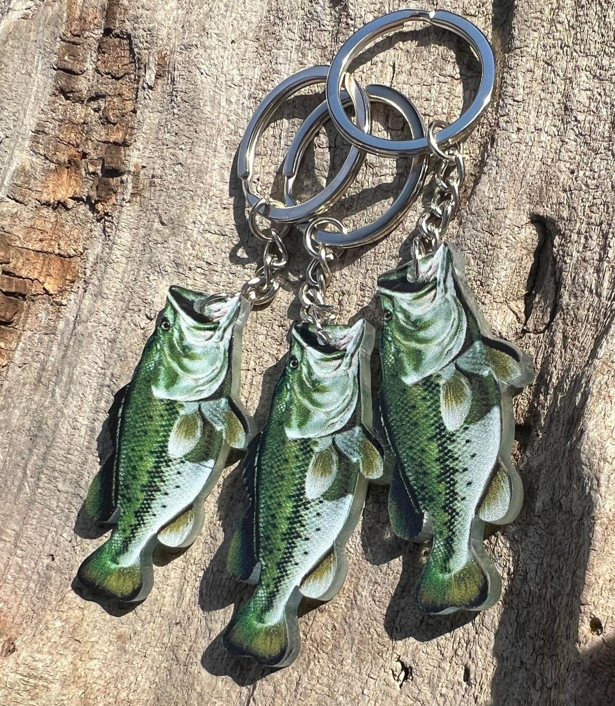 Bass Keychain