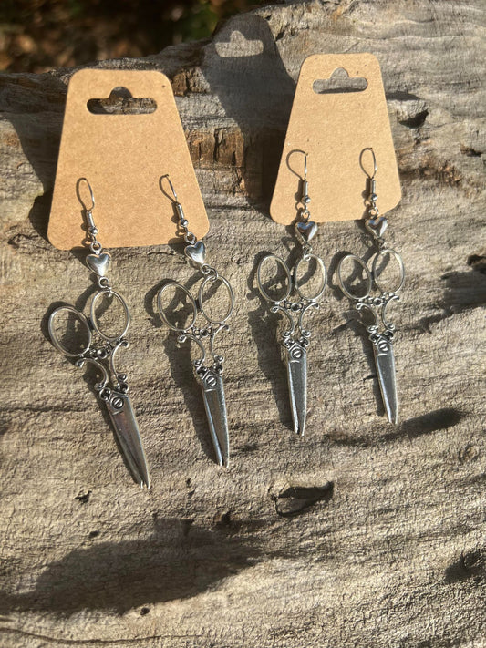 Scissor Dangly Earrings