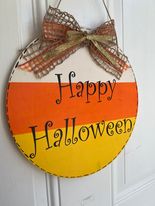 Happy Halloween Door Hanger