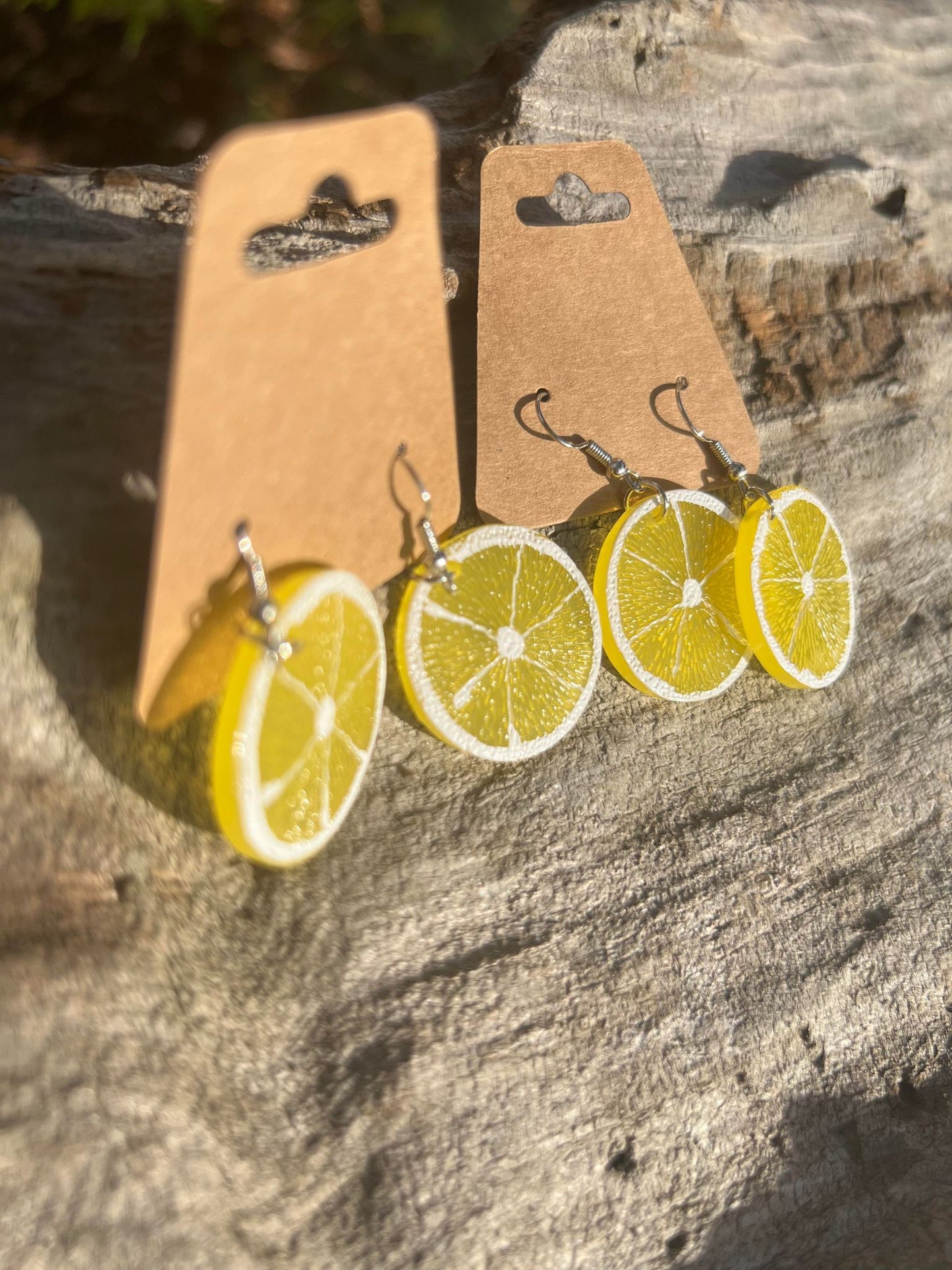 Lemon Slice Earrings