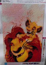 Lion King  5D Diamond Painting (completed)