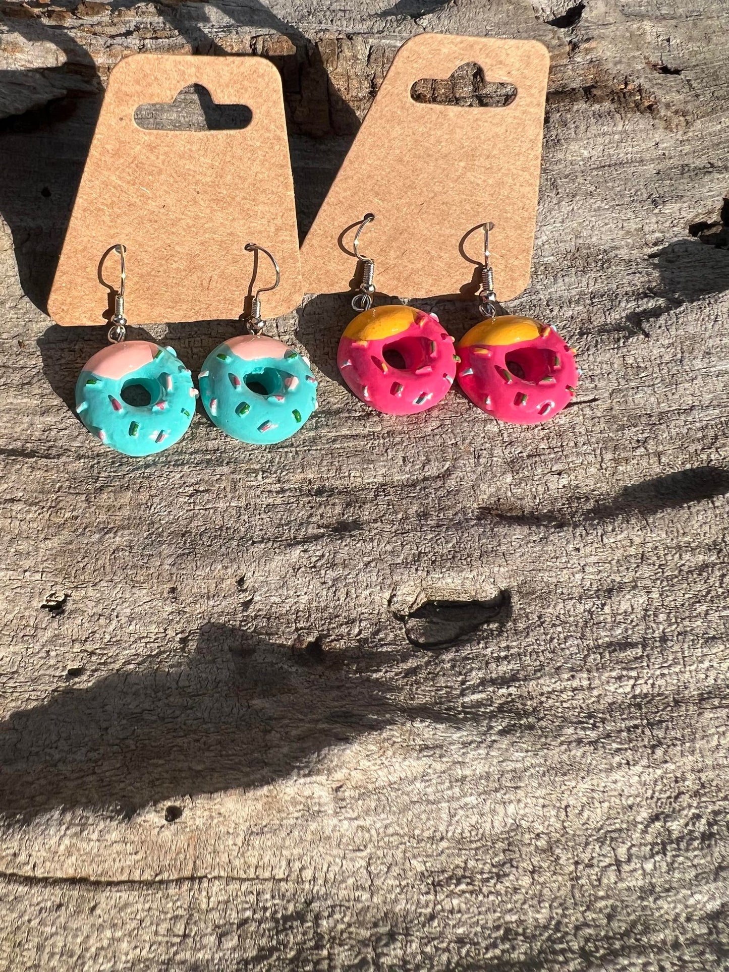 Donut Dangly Earrings