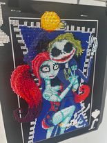 Harley Quinn and Joker Card 5D Diamond Painting