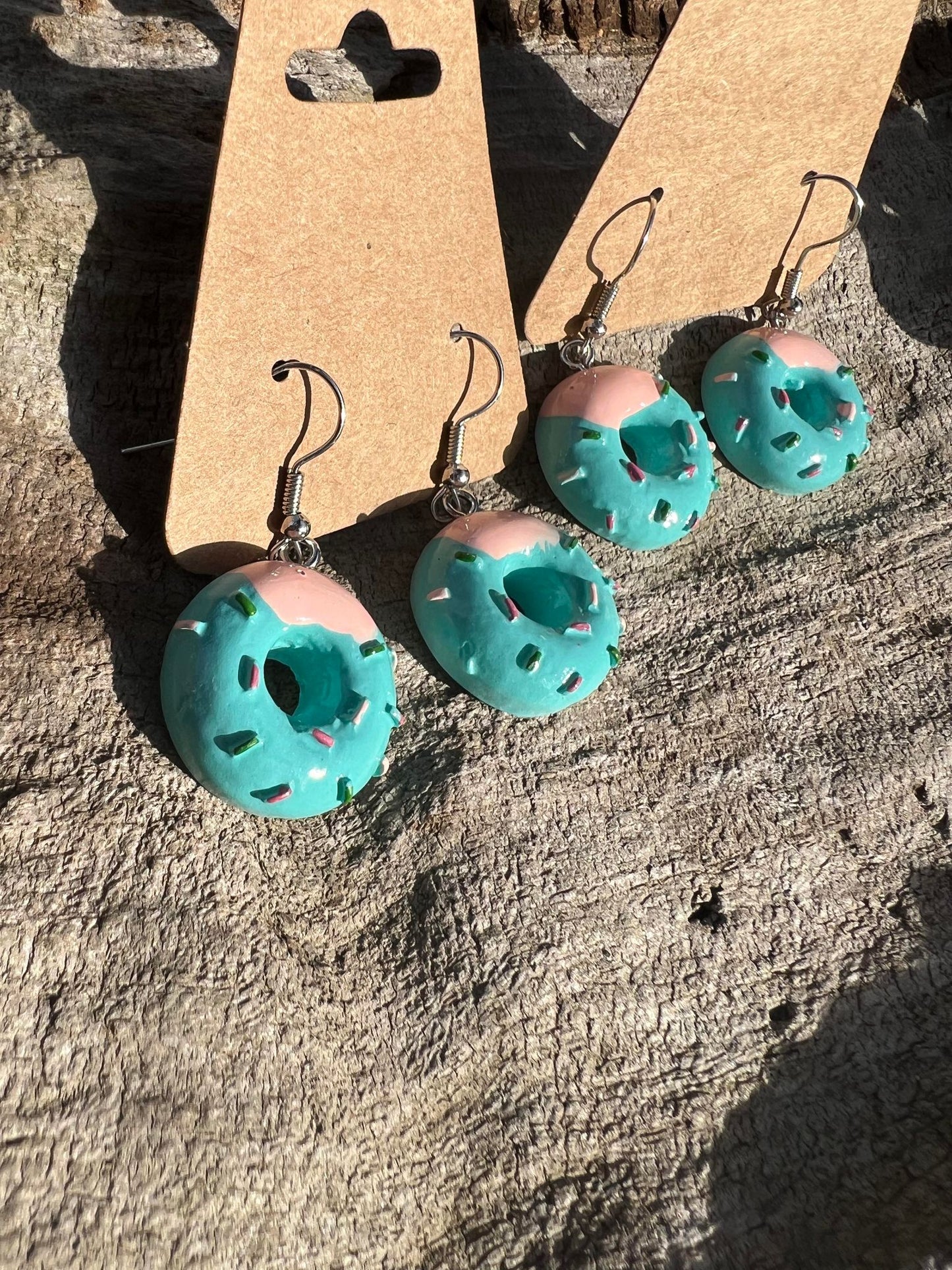 Donut Dangly Earrings