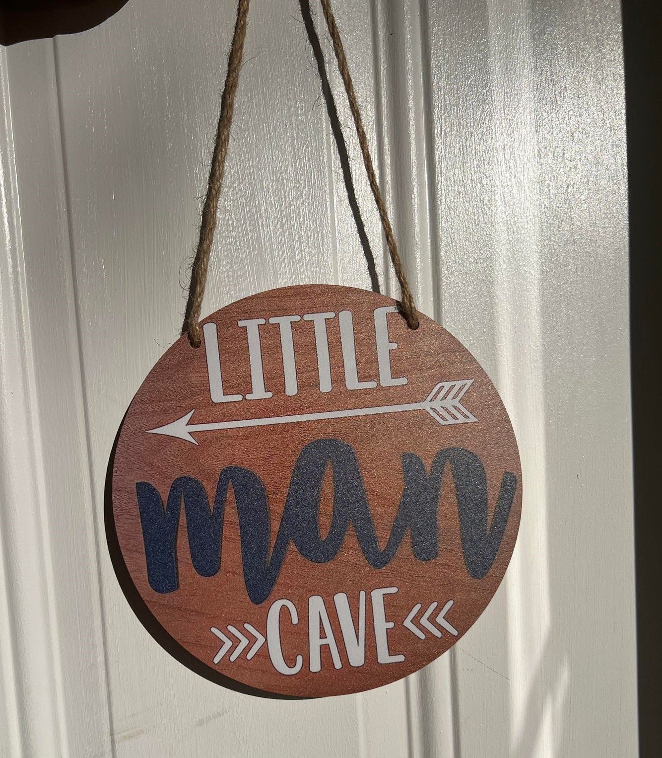 Little Man Cave Door Hanger