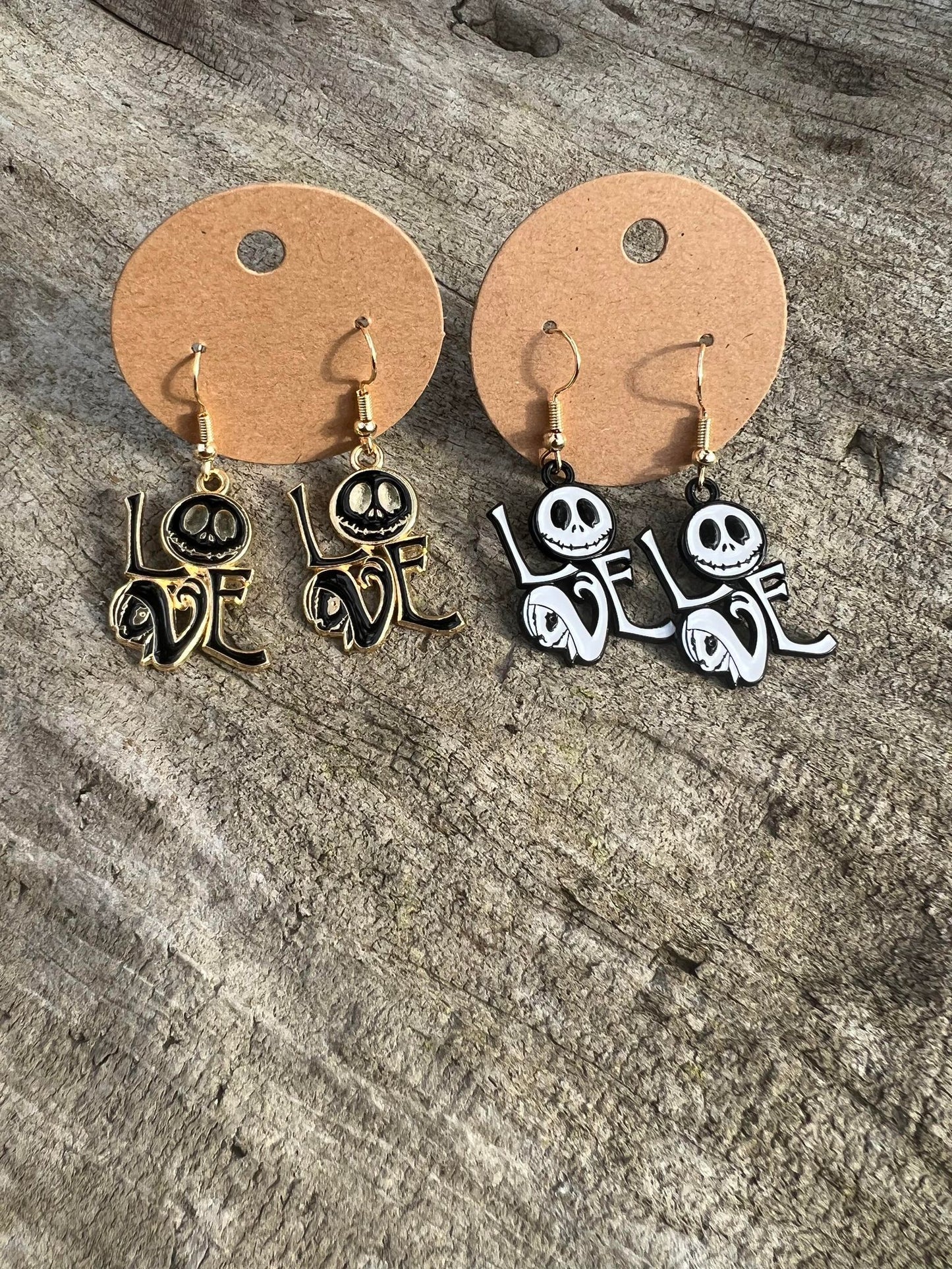 Jack and Sally Dangly Earrings