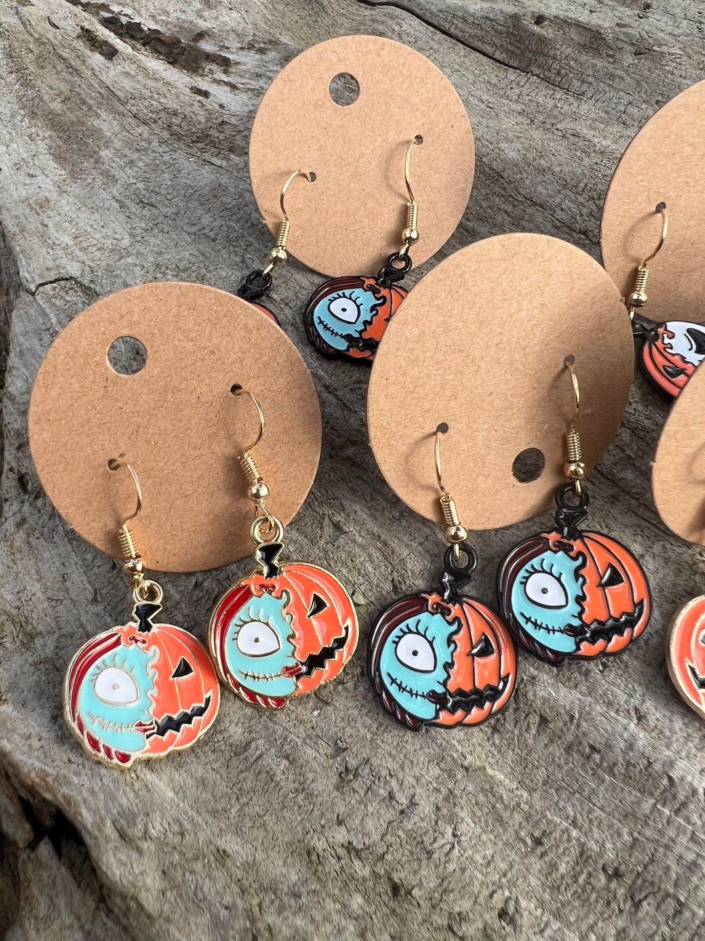 Jack and Sally Dangly Earrings