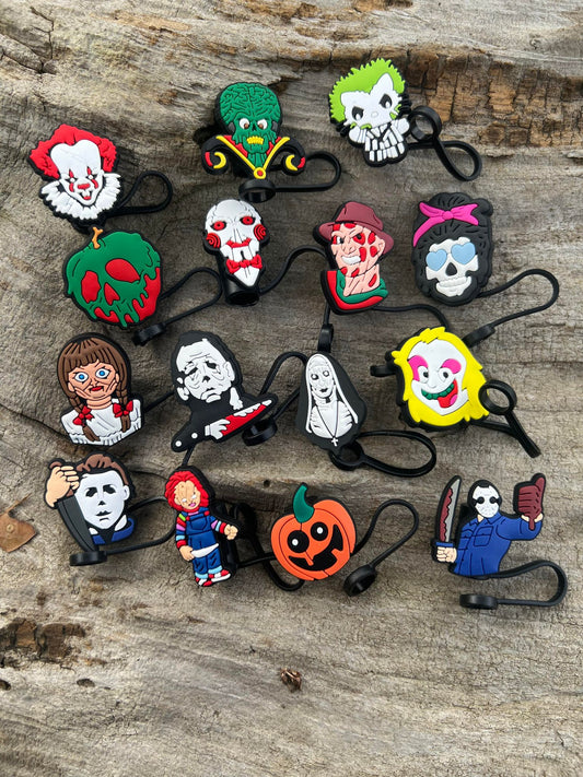 Halloween Straw Toppers