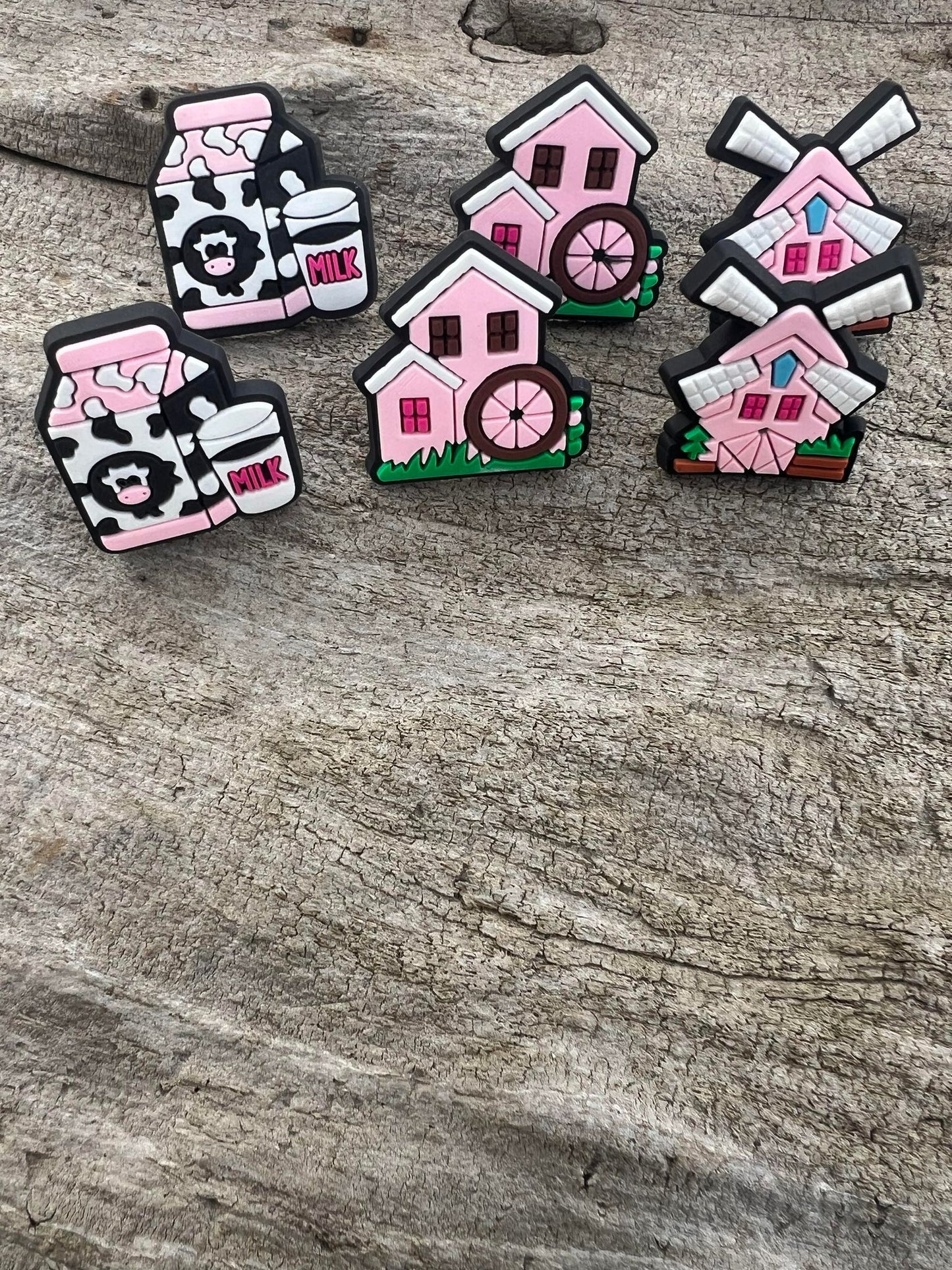 Cow Straw Charms