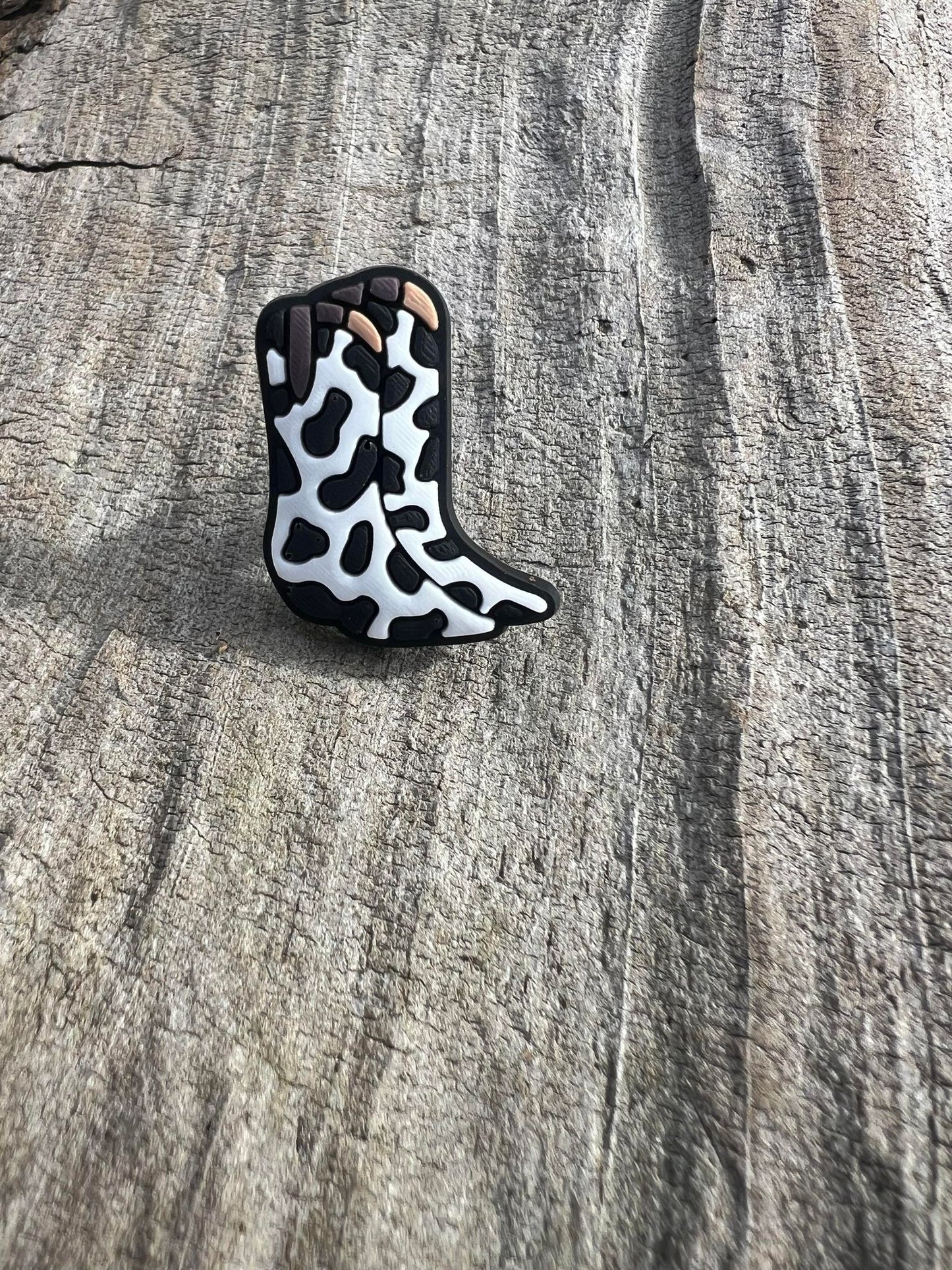 Animal Print Straw Charms