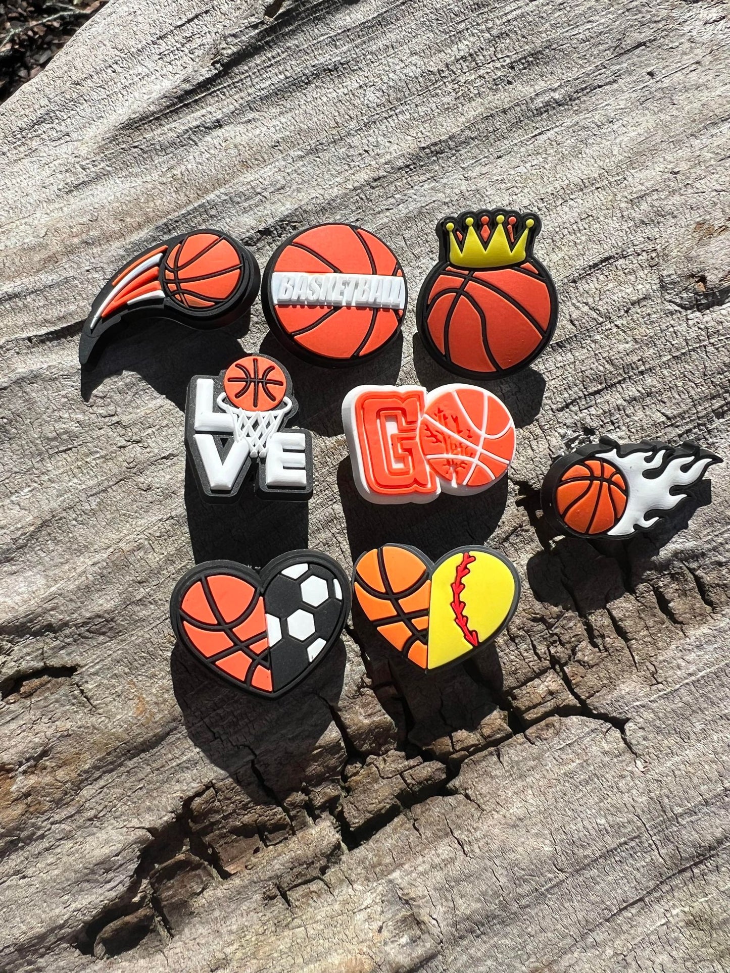 Basketball Croc Charms