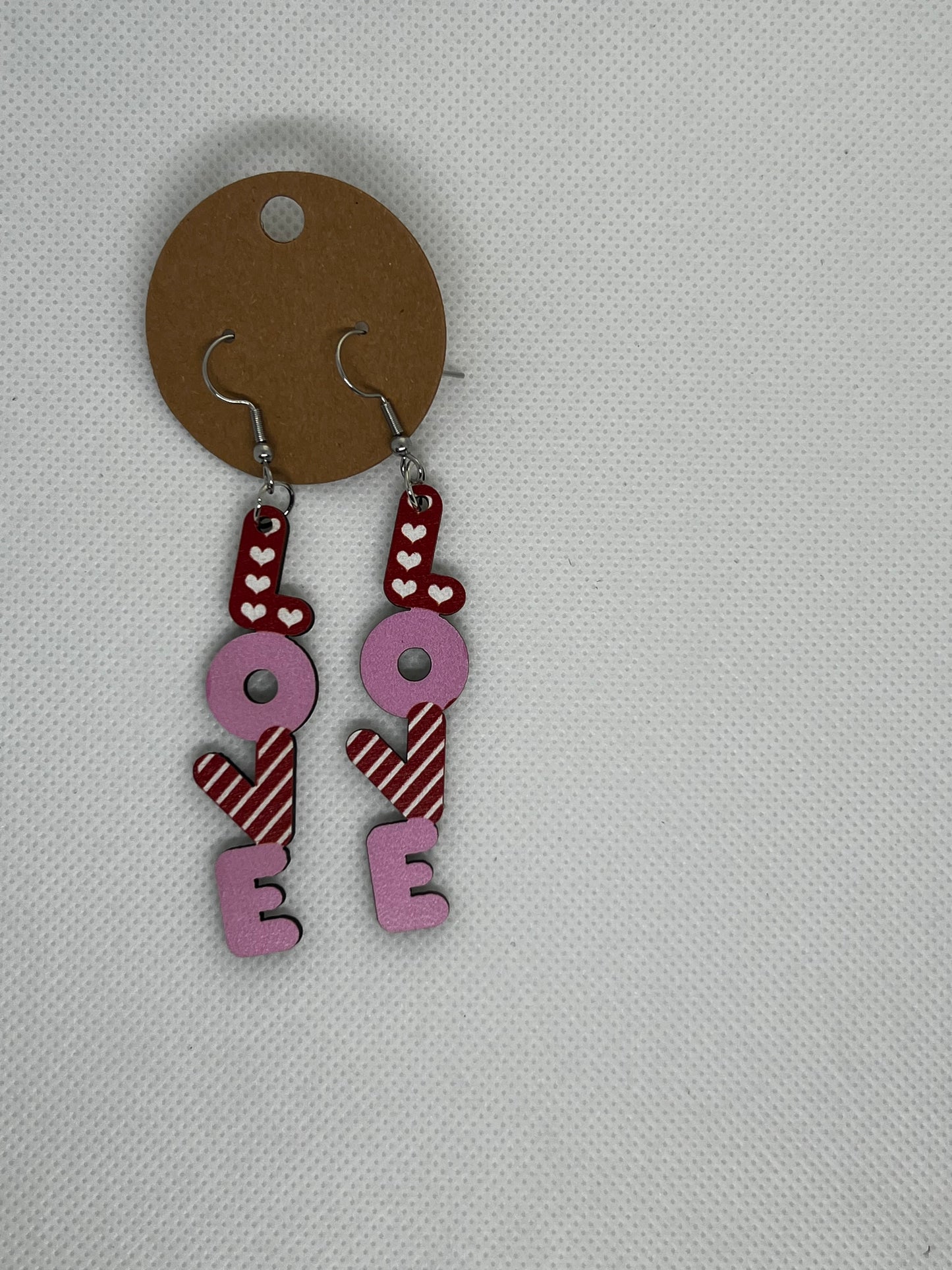 Valentine’s Day Dangly Earring