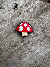 Mushroom Croc Charms