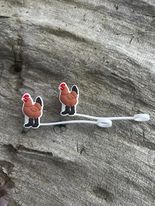 Chicken  Straw Toppers