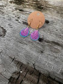 Iridescent Dangly Earrings