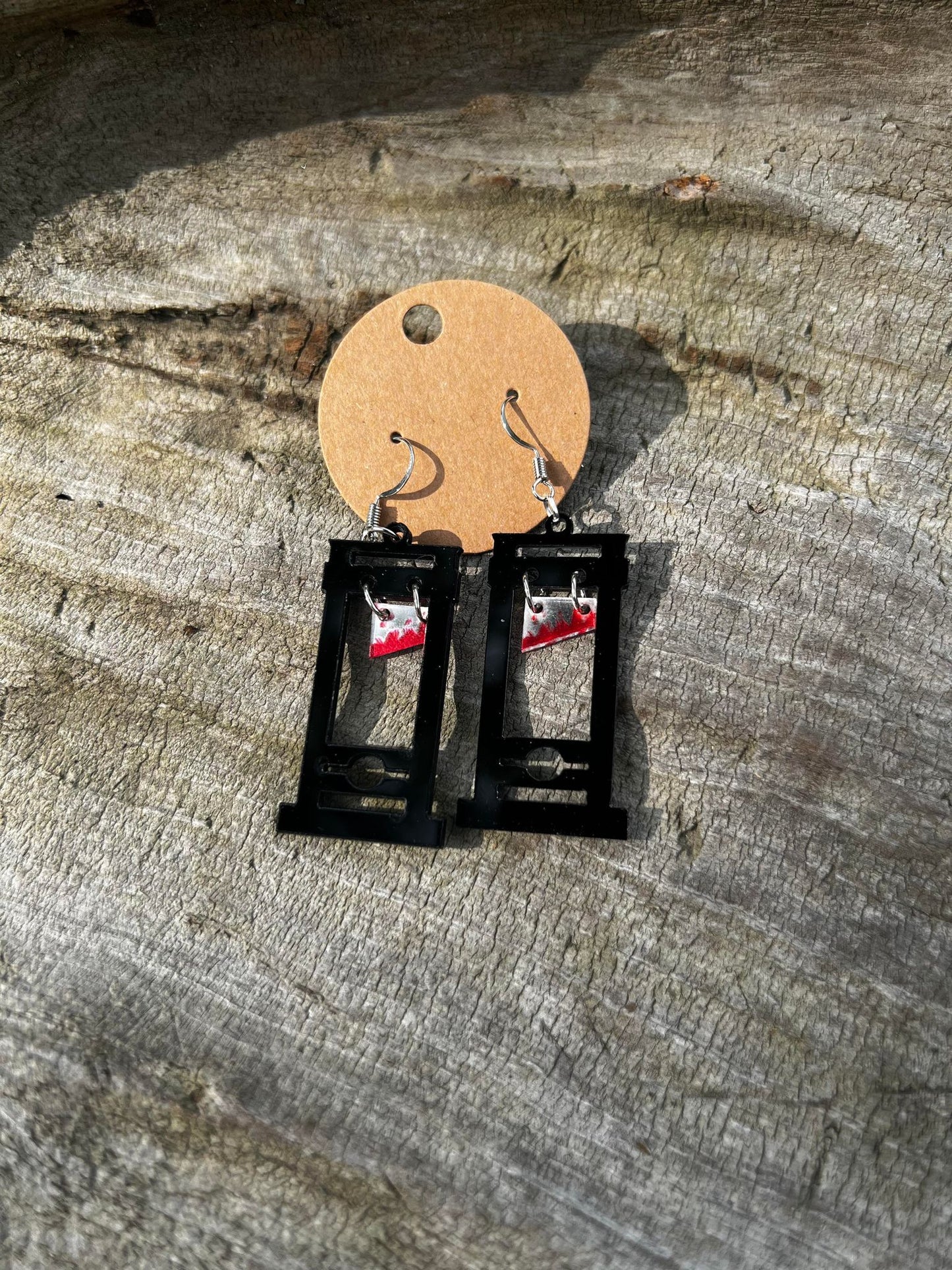 Guillotine Dangly Earrings