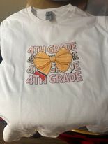 Back to School Grade Shirts