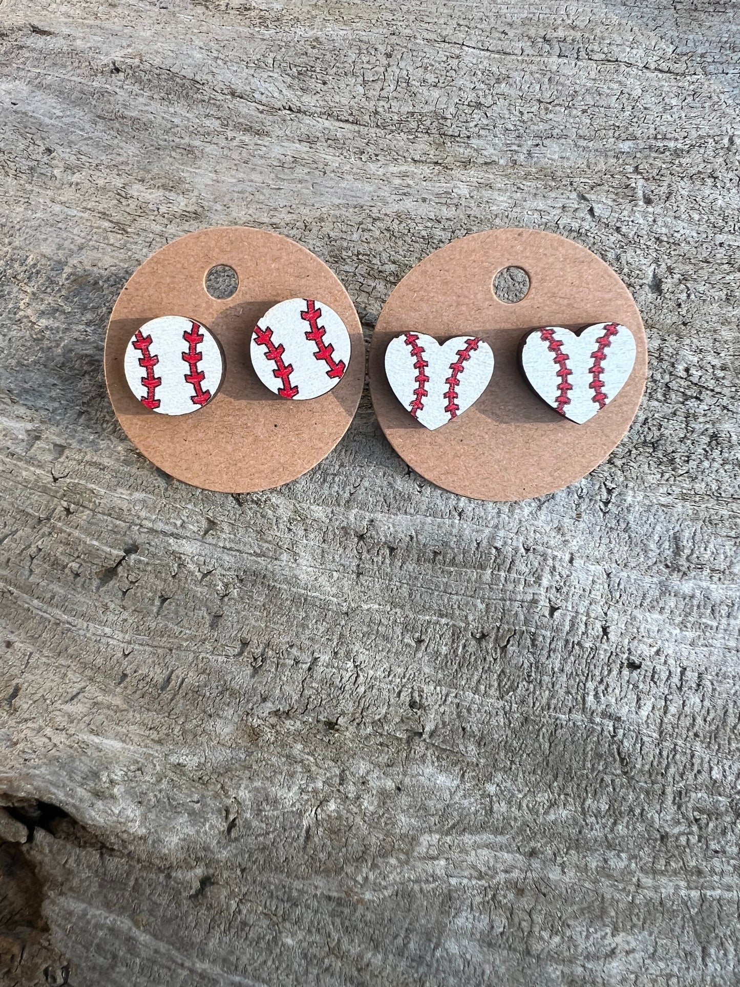 Let's Play Ball Stud Earrings