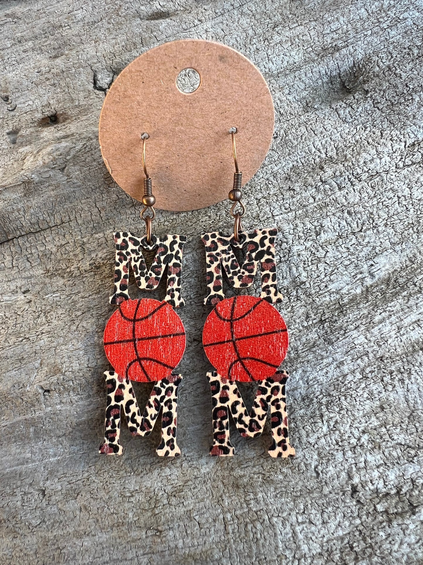 Sports Mom Dangly Earrings