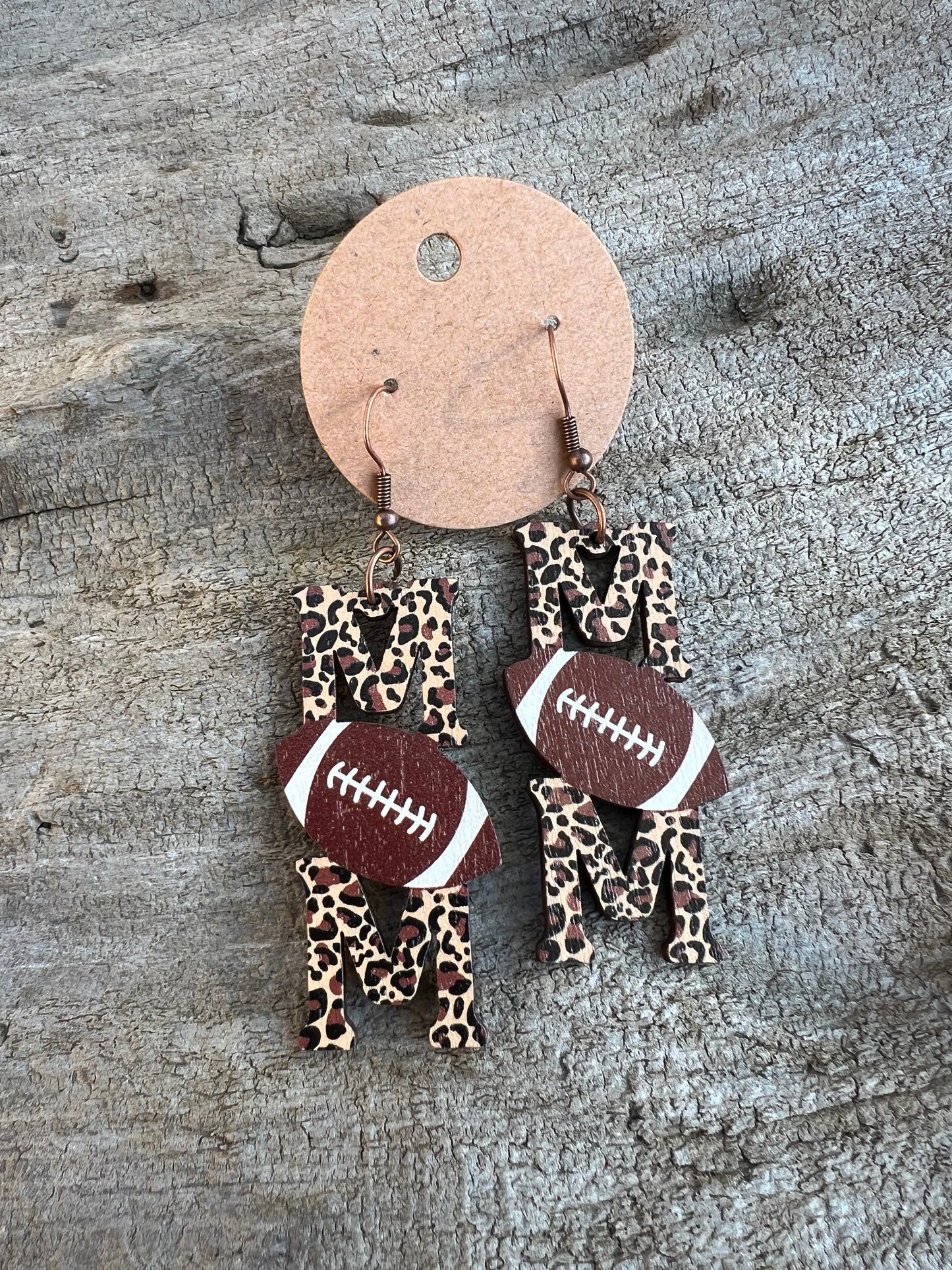 Sports Mom Dangly Earrings