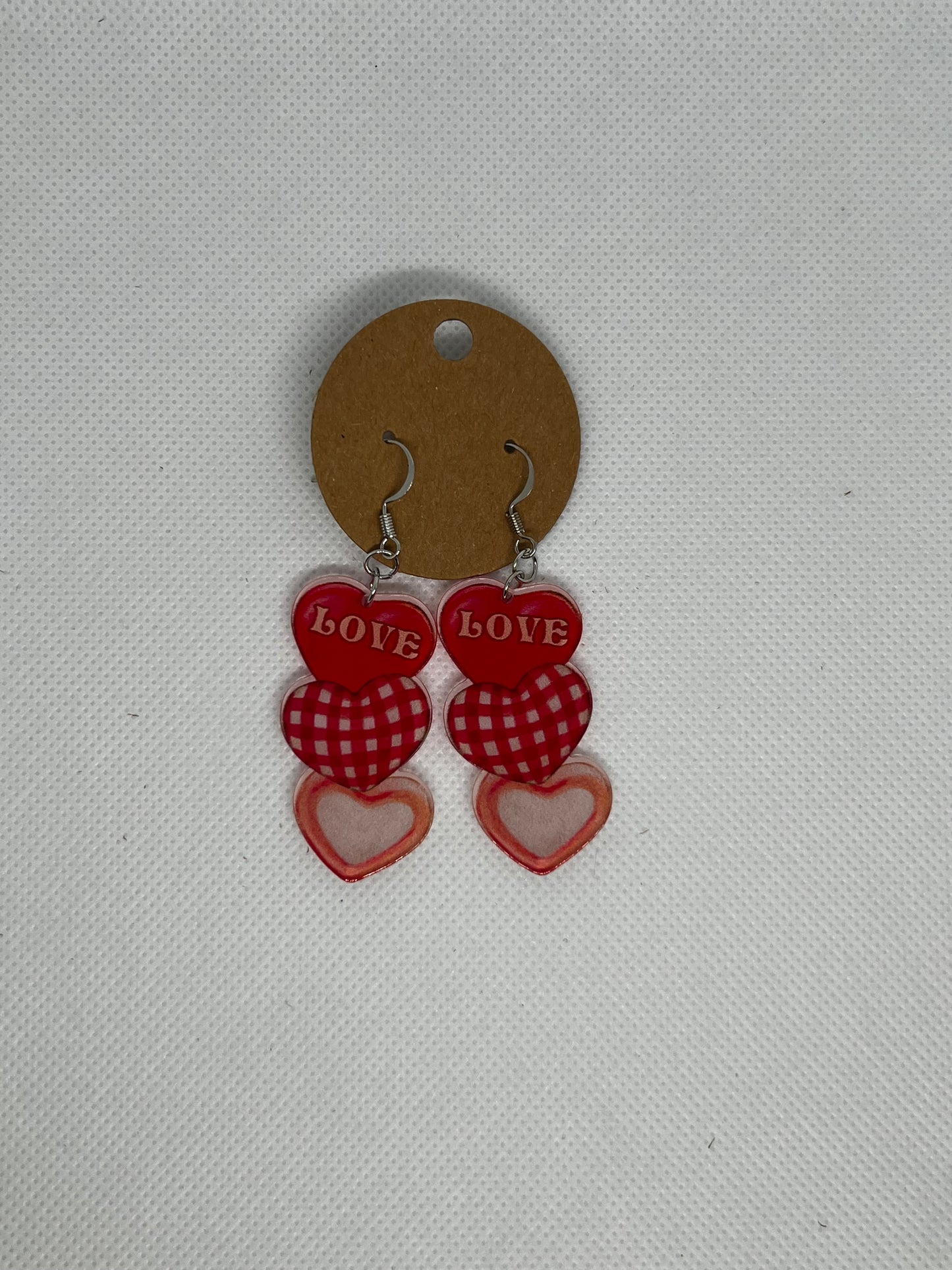 Valentine’s Dangly Earrings