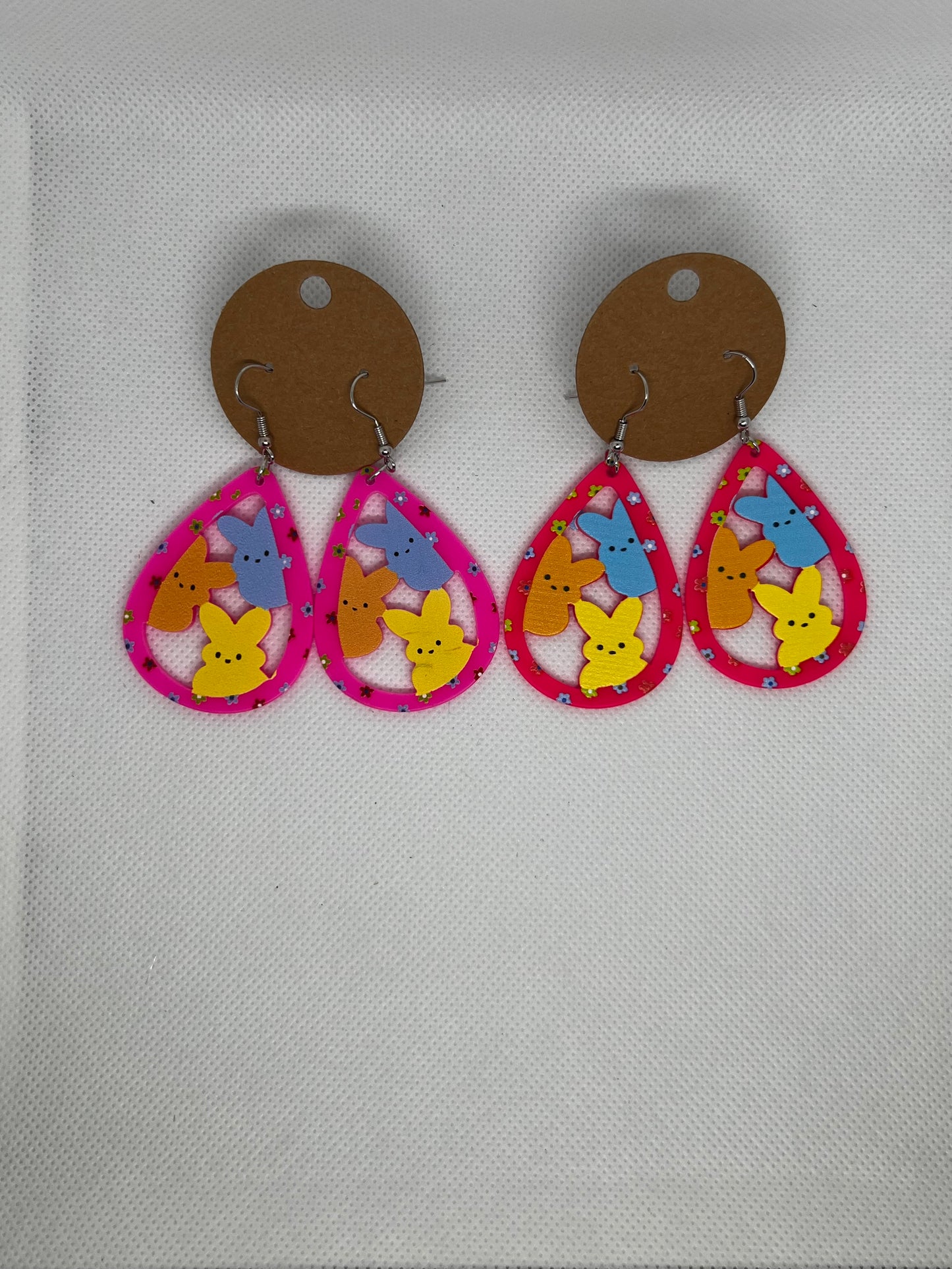 Easter Peep Dangly Earrings