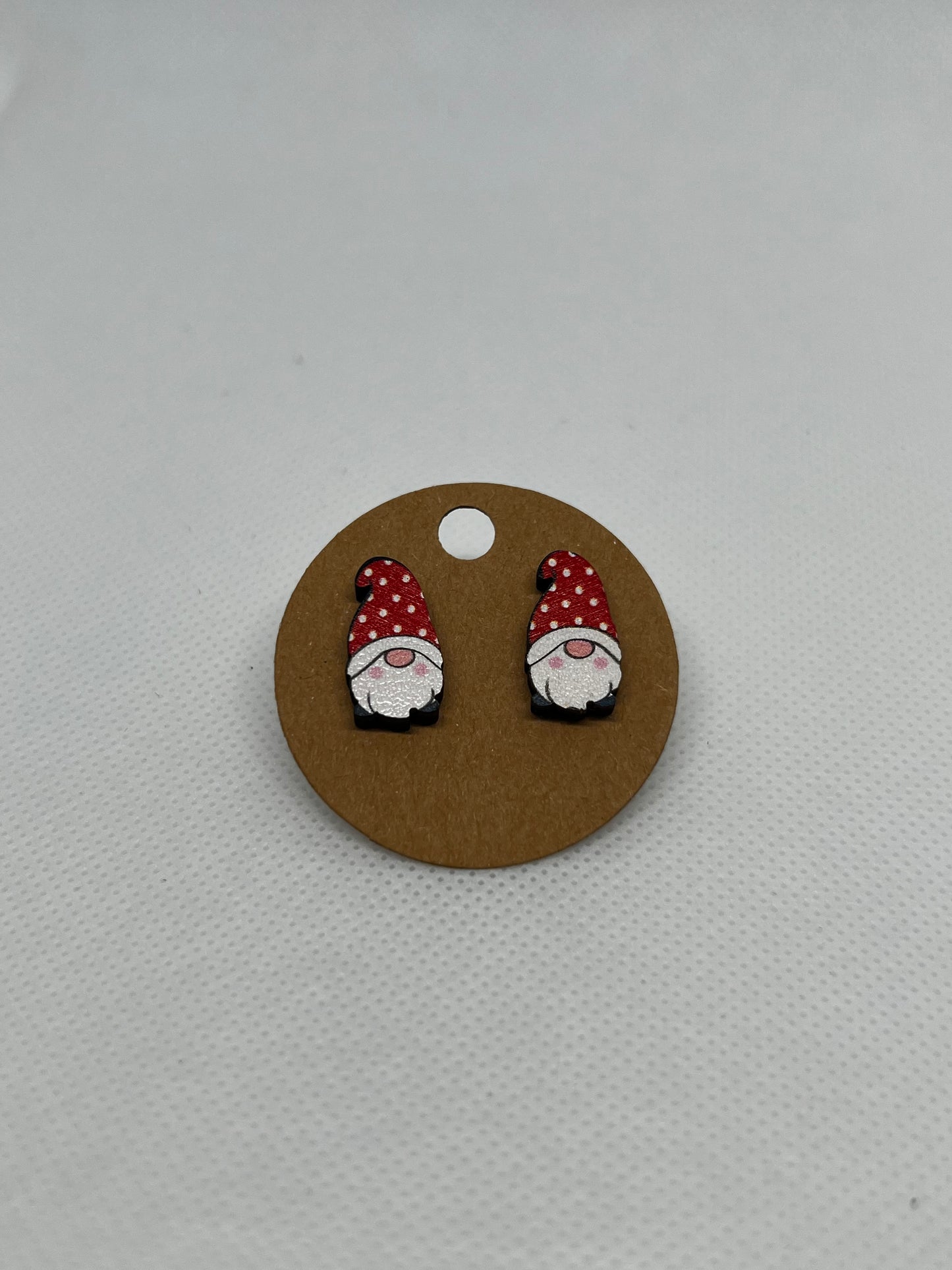 Valentine’s Gnome Stud Earrings