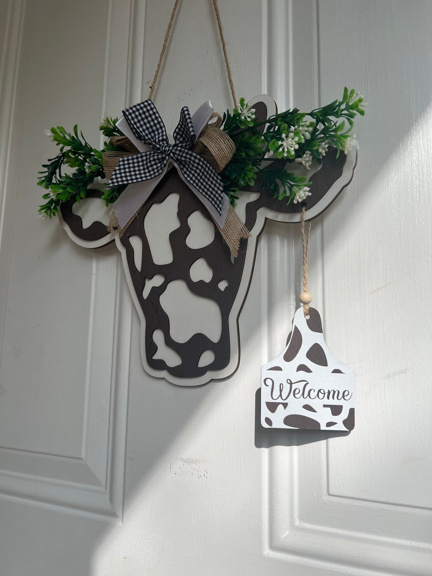 Cow Head Door Hanger