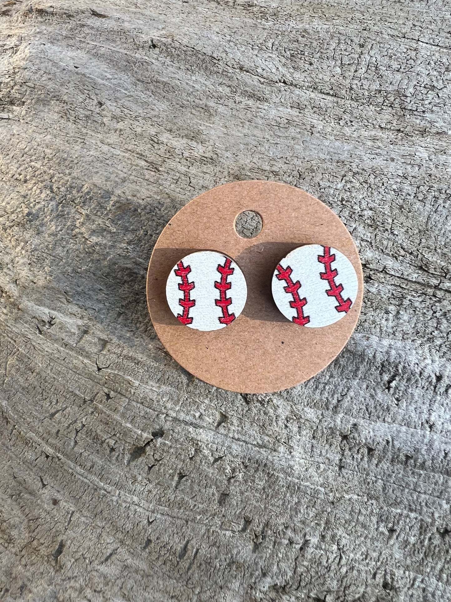 Let's Play Ball Stud Earrings