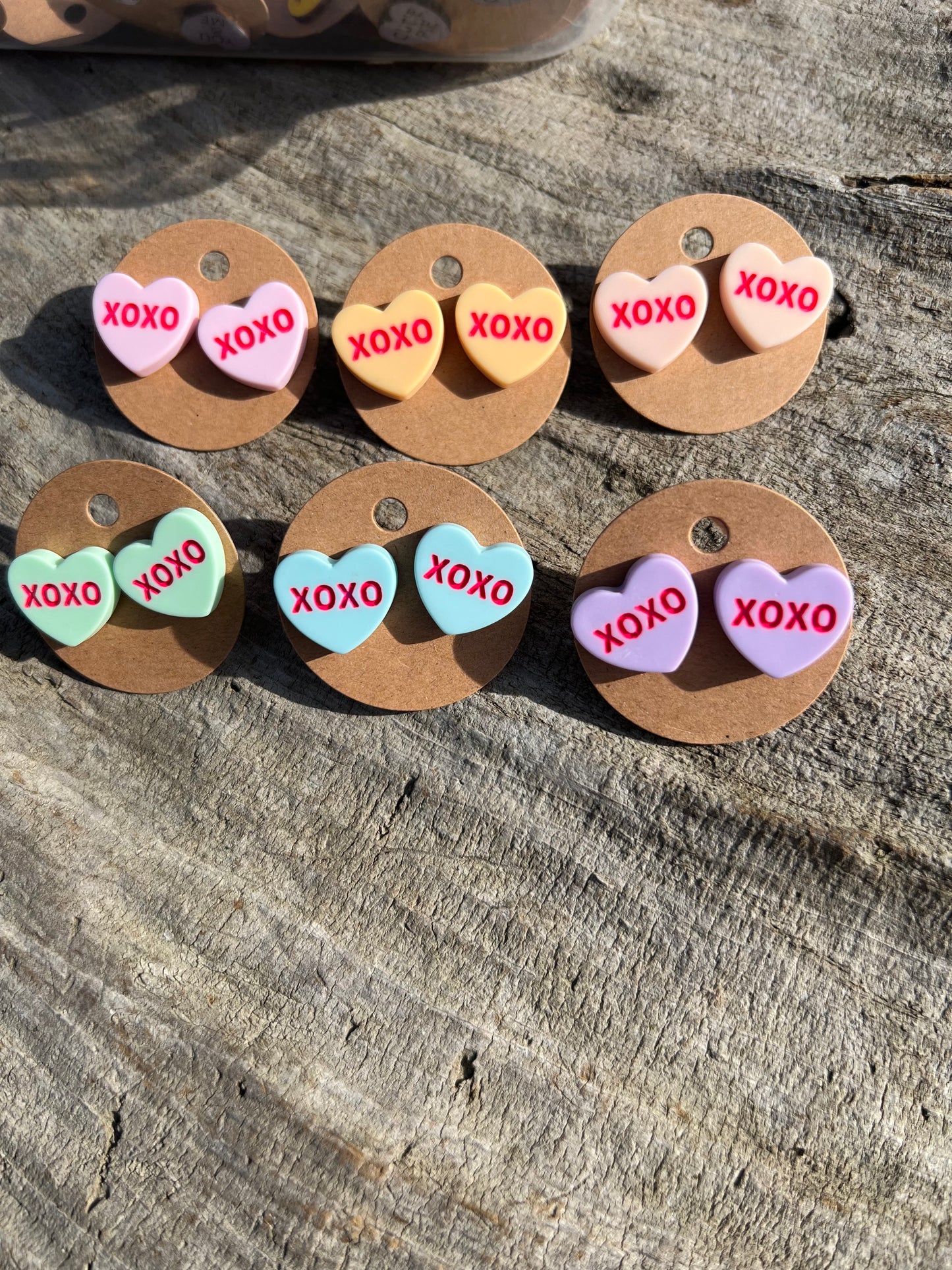 XOXO Valentine's Earrings