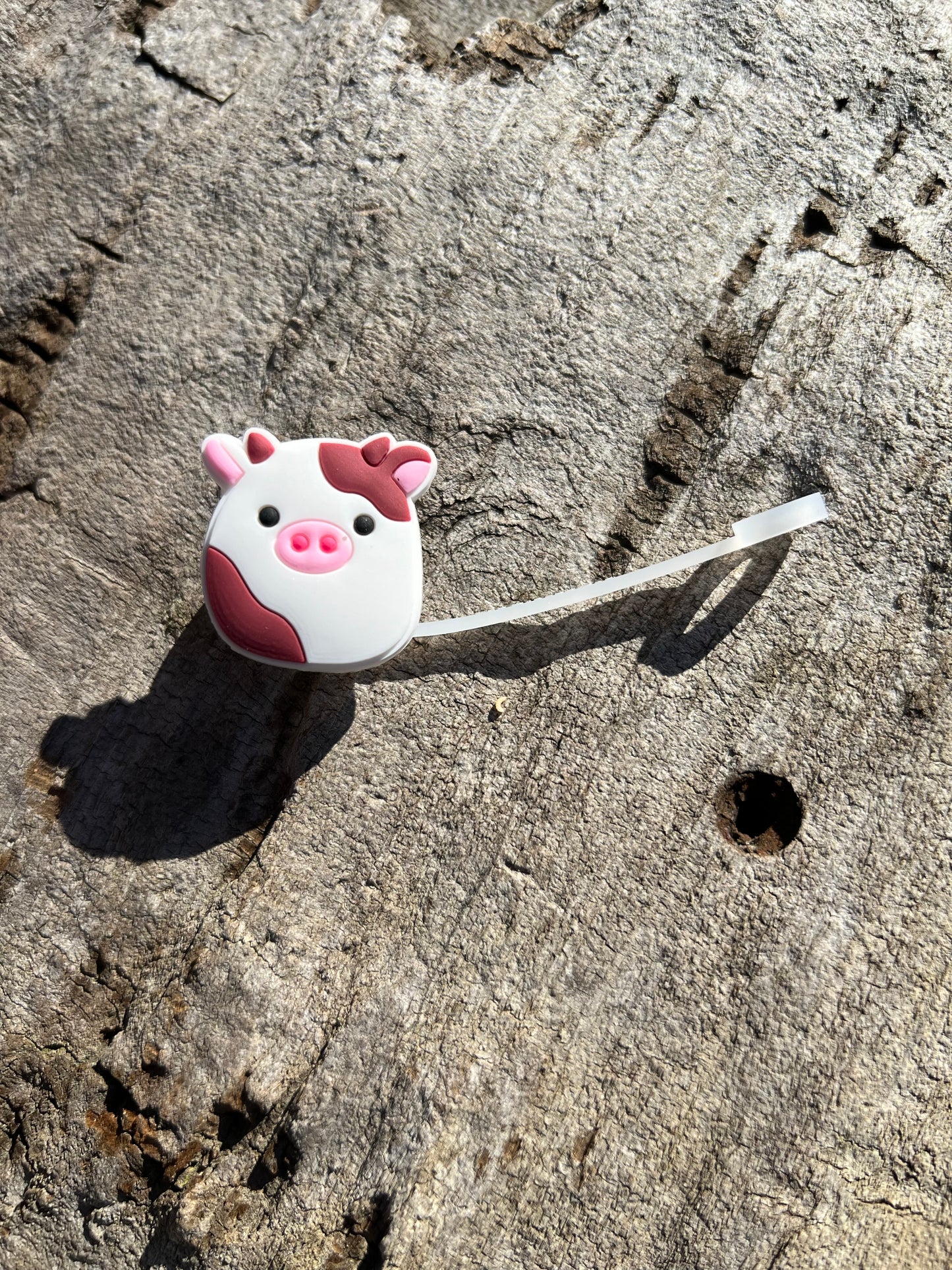 Fluffy Cow Straw Toppers