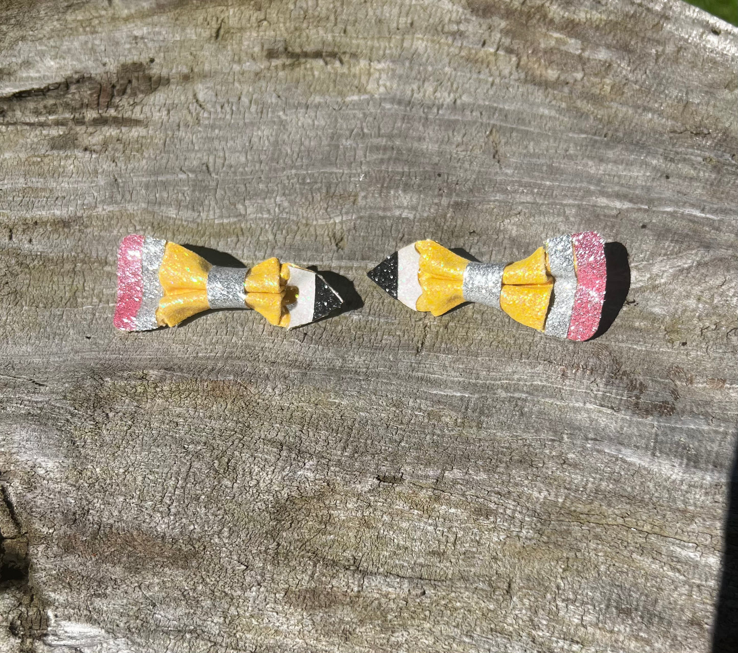 Pencil Hair Bows