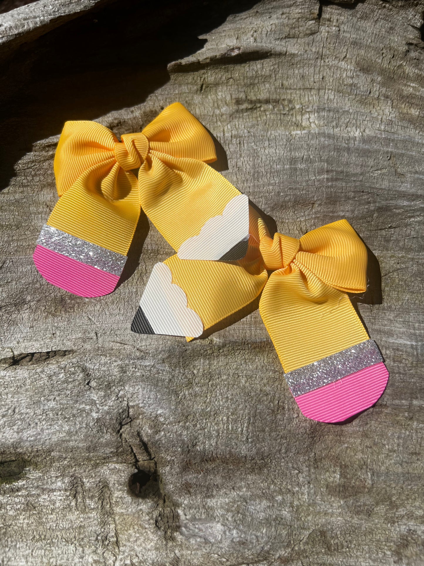 Pencil Hair Bows