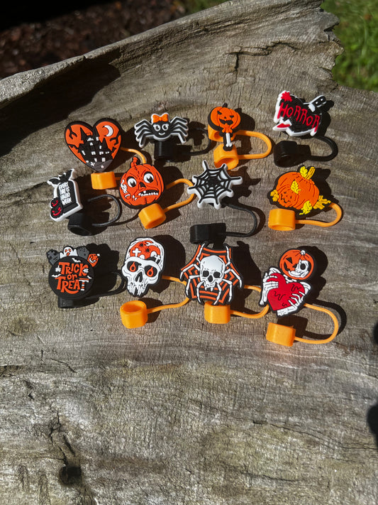 Halloween Straw Toppers