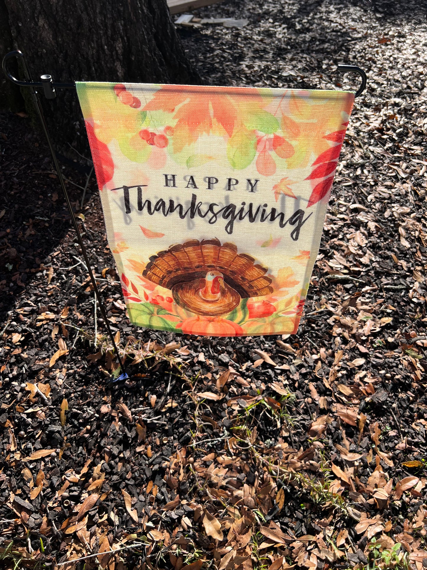 Happy Thanksgiving Flag