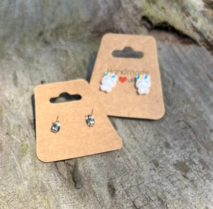 Mini Unicorn Earrings