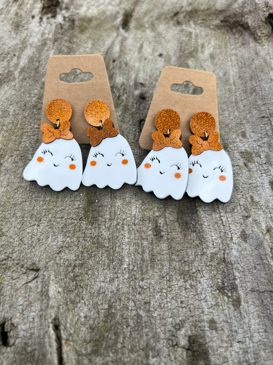 Girly Ghost Earrings