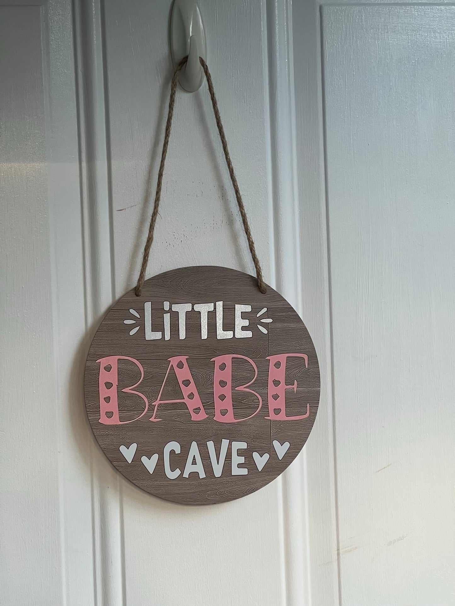 Babe Cave Door Hanger