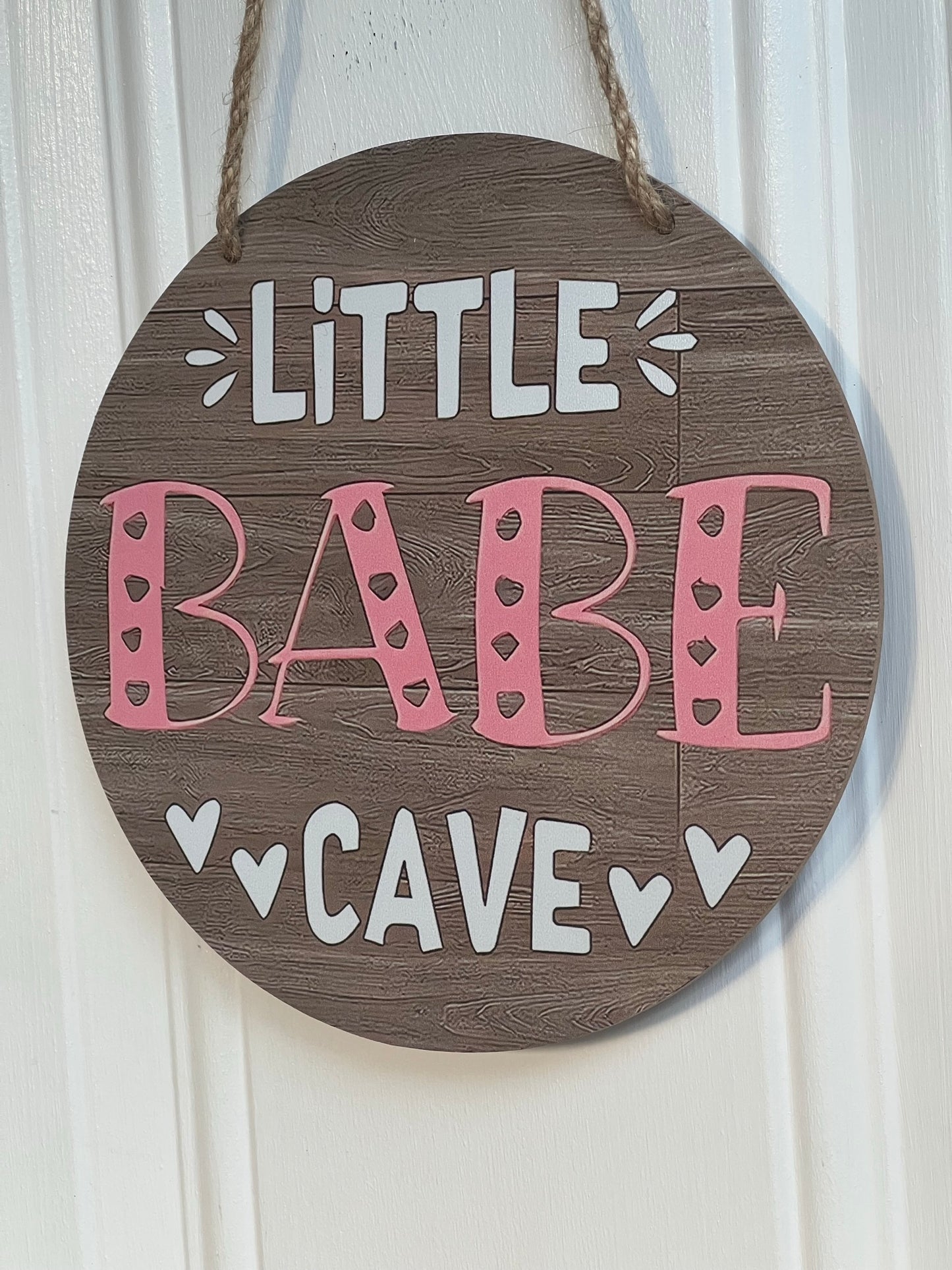 Babe Cave Door Hanger