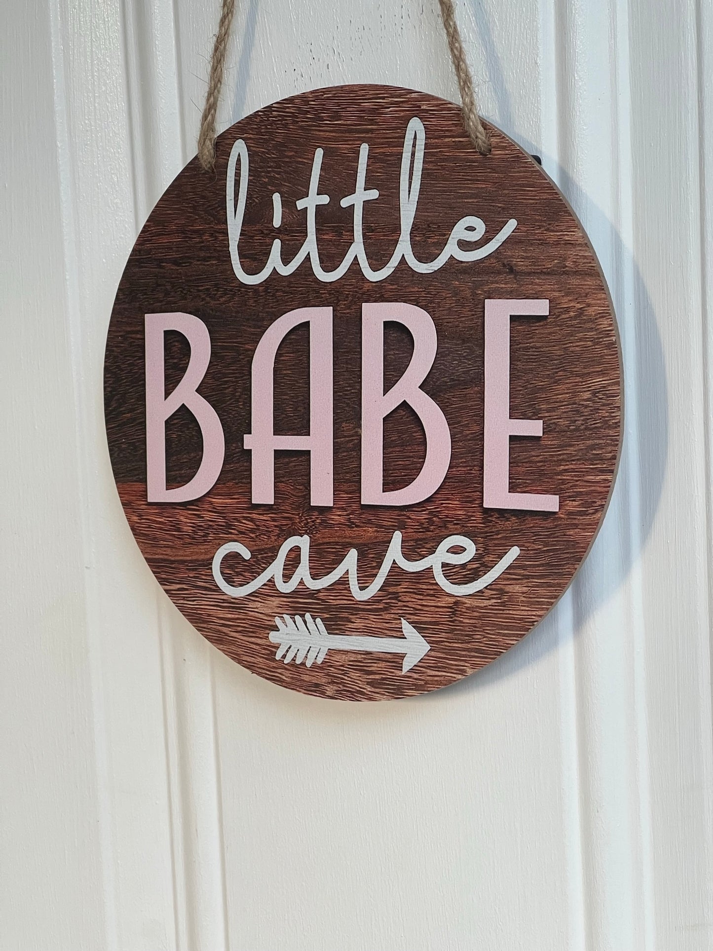 Babe Cave Door Hanger